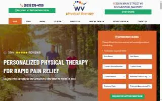 WV Physical Therapy website