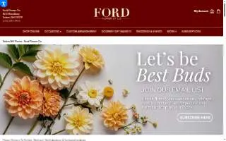 Ford Flower Co. website