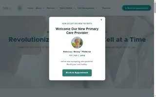 Modern Regenerative Health website