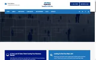 Sales Recruiters Inc website