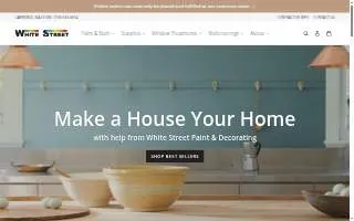 White Street Paint & Wallpaper of Salem website