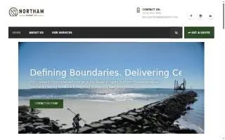 Northam Survey LLC of Hampton website