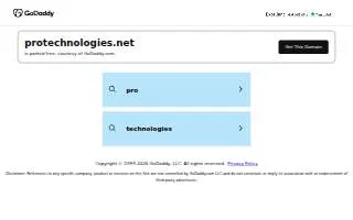 Pro Technologies-Safety Security & Comfort, LLC of Windham website