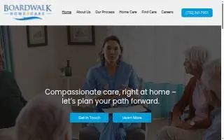 Boardwalk Homecare website