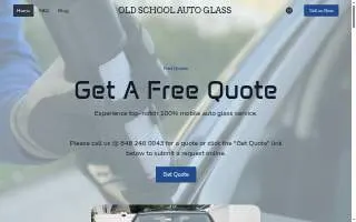 Old School Auto Glass LLC. of Asbury Park website