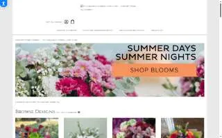 PeterJames Floral Couture of Asbury Park website