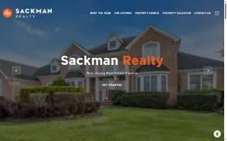 Sackman Realty website