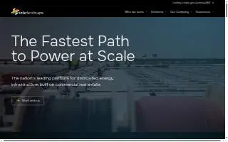 Solar Landscape website