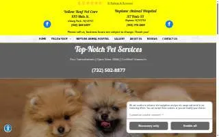 Yellow Roof Pet Care website