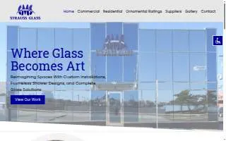 CMS Glass website