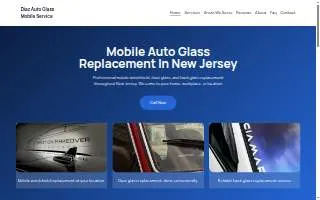 Diaz Auto Glass Mobile Services of Atlantic City website