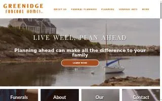 Greenidge Funeral Homes Inc of Atlantic City website