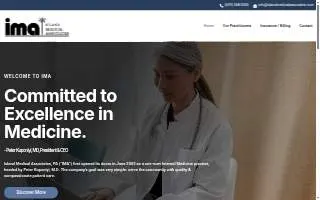 Island Medical Associates website
