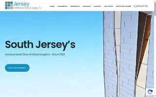 Jersey Architectural Door & Supply Co. website