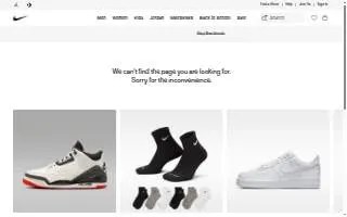 Nike Factory Store - Atlantic City website