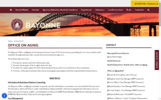 Bayonne Office On Aging