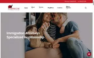 Diaspora Law of Bayonne website