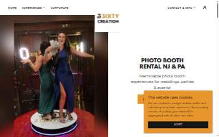 3 Sixty Creation Photo Booth Rentals