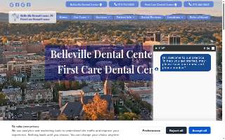 Belleville Dental Center, PC website