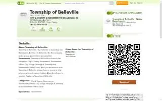 Belleville Tax Collector website