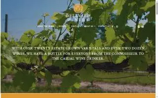 Bellview Winery of Belleville website
