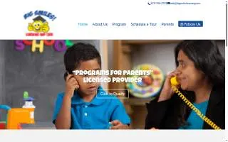 Big Smiles Learning and Care website