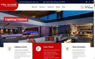 Cine Acoustic LLC - Audio Video , Home Automation New Jersey & New York of Belleville website