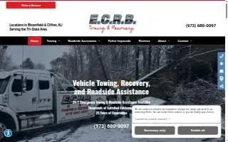 ECRB Towing and Recovery of Belleville website
