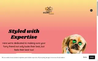 Fluff Pup Grooming website