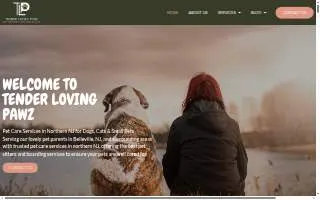 Tender Loving Pawz website
