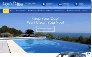 Crystal Clean Pools Inc of Bergenfield website