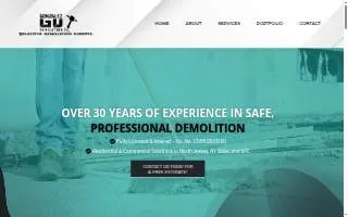 Gonzalez Demolition website