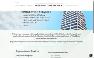 Law Offices of Jeffrey S. Hasson, P.C.- Teaneck website