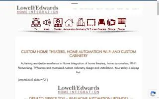 Lowell/Edwards Home Integration of Bergenfield website