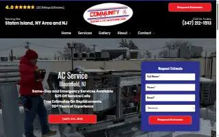 Community 11 Heating Air of Bloomfield website
