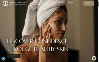 Geria Dermatology - Verona of Bloomfield website