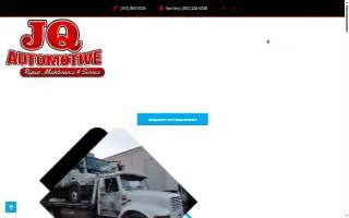 JQ Automotive website