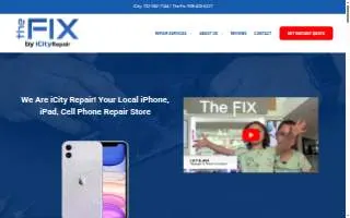 iCity Repair of Bound Brook website