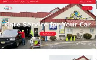 Iconic Car Wash of Bound Brook website