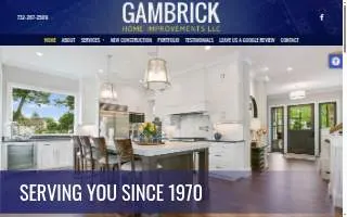 Gambrick Builders website
