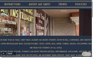 Sweet Music Academy of Bridgeton website