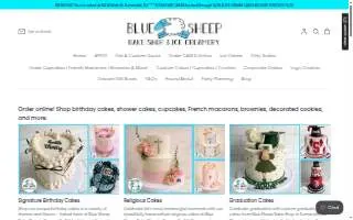 Blue Sheep Bake Shop of Bridgewater website