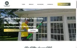 Mr. Windows NJ website
