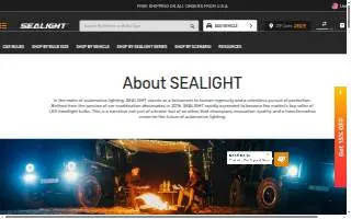 SeaLight Creative website
