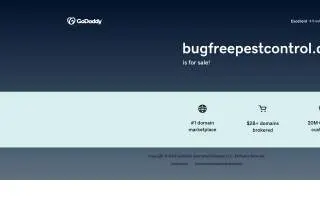 877 Bug Free, LLC. website