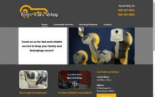 Byer Lock Shop of Burlington website