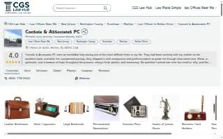 Console & Associates PC of Burlington website