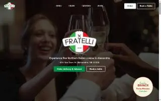 Fratelli's Italian Restaurant of Burlington website