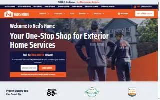 Ned's Lawn and Pest Control website