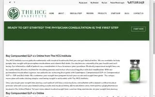 The HCG Institute of Medford New Jersey website